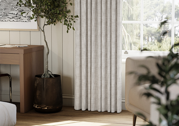 Foxford, Angora Grey - Made to Measure Curtains - Image 5